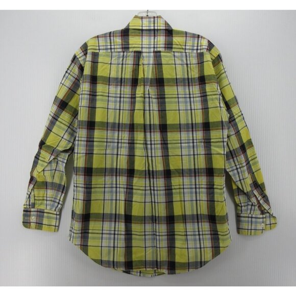 VINTAGE Lauren Ralph Lauren Top 4 Shirt Button Up Plaid Preppy RLL - Picture 7 of 10